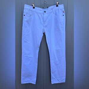 Robins Jean White Studded Jeans Men’s Designer Denim Used Size 38